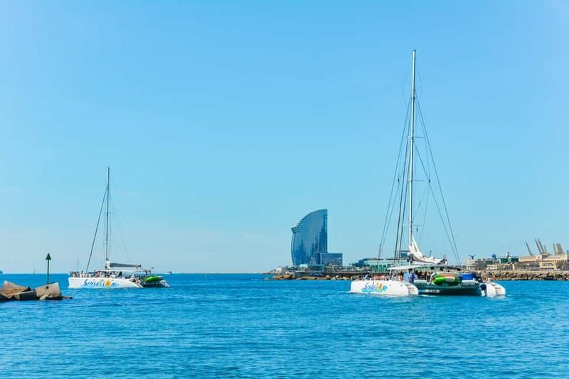 Barcelona: Catamaran Party Cruise with BBQ Meal - Drinks: unlimited soft drinks, then beers/sangria after the swim