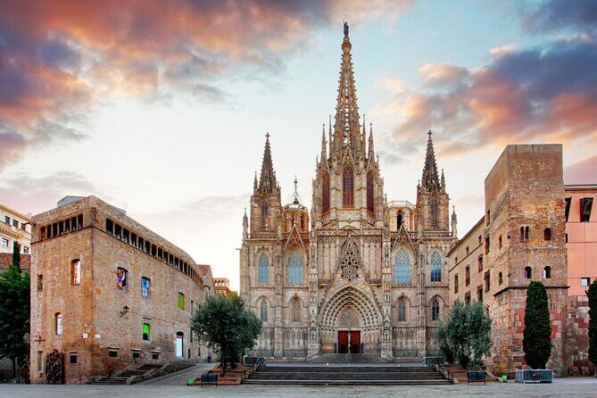 Barcelona Cathedral: Ticket, Guided Tour, Terrace + VR Experience - Key Points