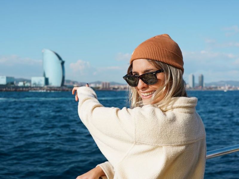 Barcelona: Daytime or Sunset Catamaran Cruise with Music - Where You’ll Go: Port and Coast Views Without the Stress