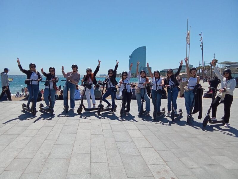 Barcelona: e-scooter and Bike tour - A Closer Look at the Tour Experience