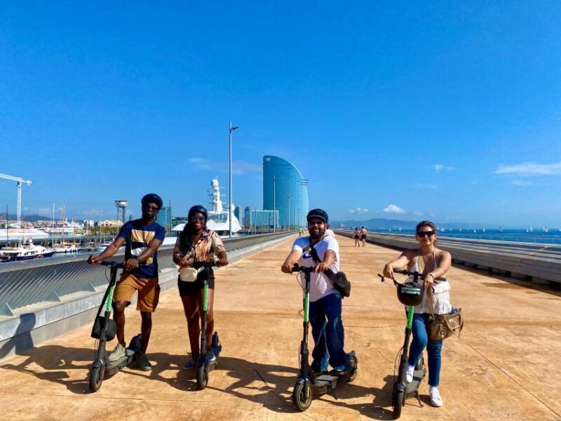 Barcelona: E-Scooter Gaudí & the Sea Tour - Who Will Love This Tour?