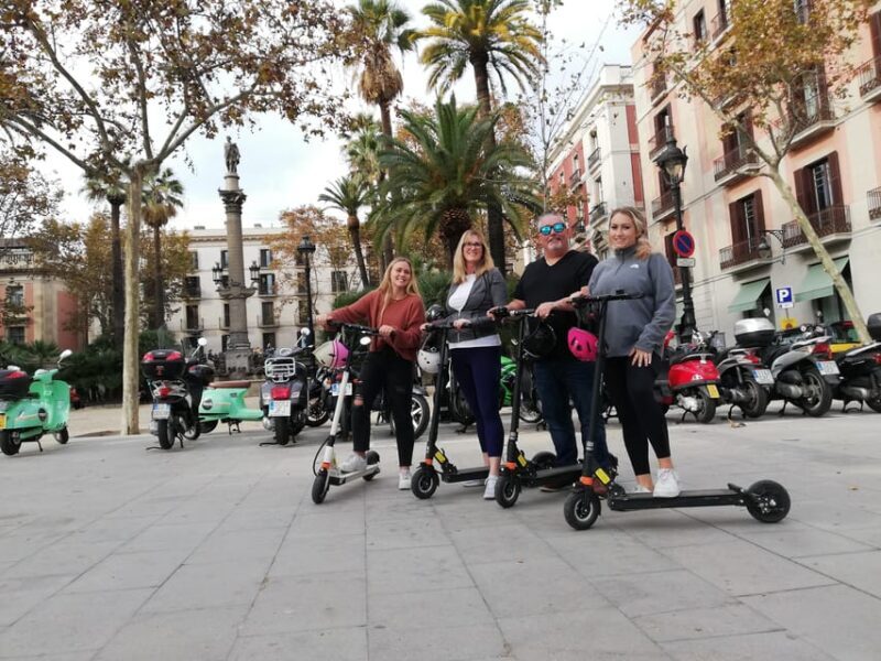 Barcelona: Electric scooter tour along the promenade and parks - A Closer Look at the Tour Experience