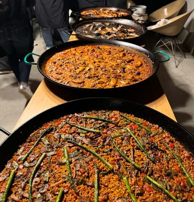 Barcelona Evening Cooking Class: 5-Course, 3 Paellas & Cava - Key Points