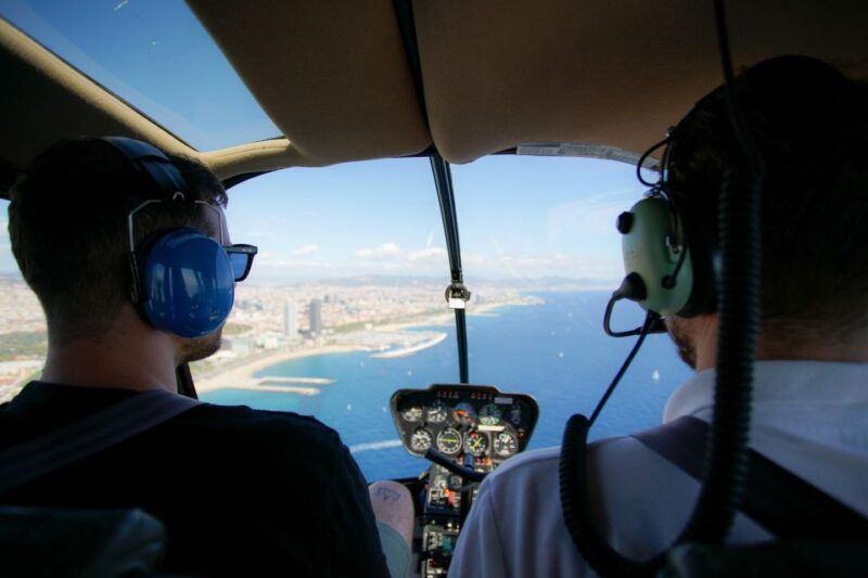 Barcelona: Helicopter Flight with Optional Yacht Cruise - Key Points