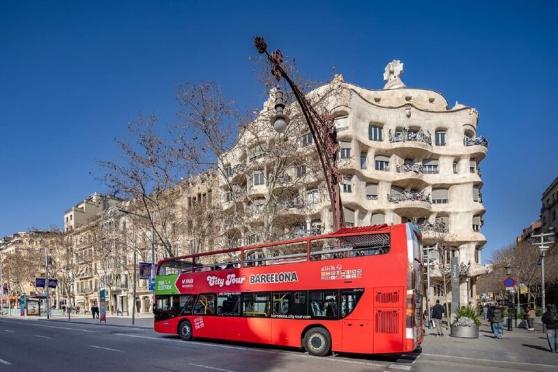 Barcelona: Hop-On Hop-Off Bus and Moco Museum Ticket - Exploring the Routes and Stops in Detail