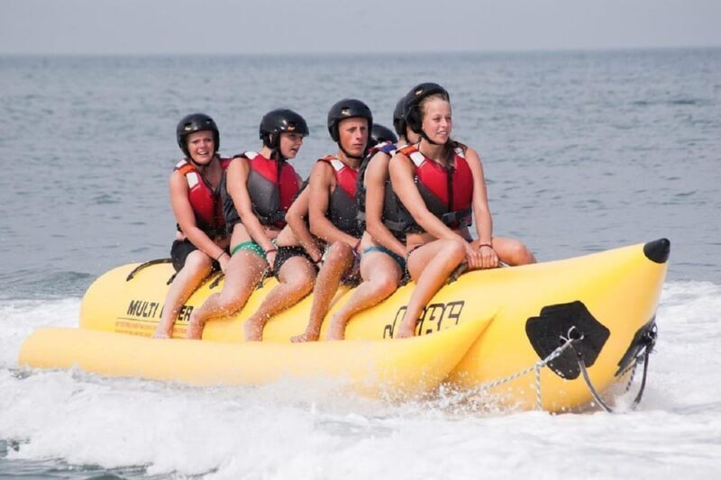 Barcelona: Inflatable Banana Boat Ride - Key Points