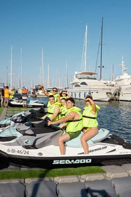 Barcelona: Jet ski rental without license - 30 mins - 60 mins - Itinerary Breakdown
