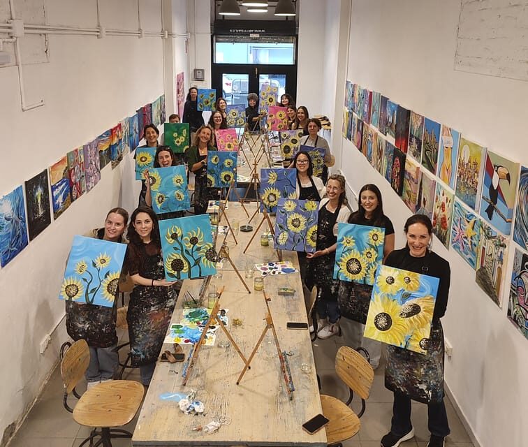Barcelona: Learn to paint, sip wine, enjoy snacks & music - The Value of the Experience