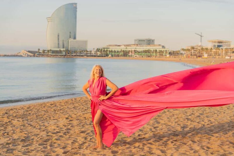 Barcelona: Magic Pink Flying Dress Photoshoot - FAQ
