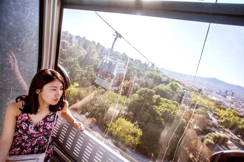 Barcelona: Montjuïc Cable Car Roundtrip Ticket - What to Expect During the Ride
