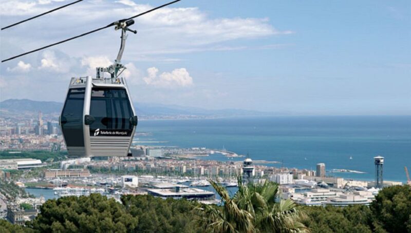 Barcelona: Montjuïc Cable Car Ticket with Audio Guide - What You Get with This Tour