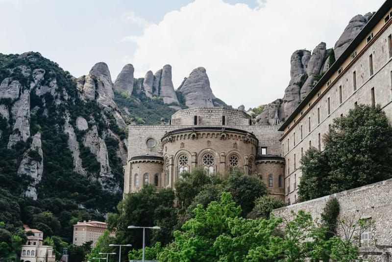 Barcelona: Montserrat, Cogwheel, Black Madonna & Winery Tour - Your free time on Montserrat: viewpoints, cross stations, and a bakery stop