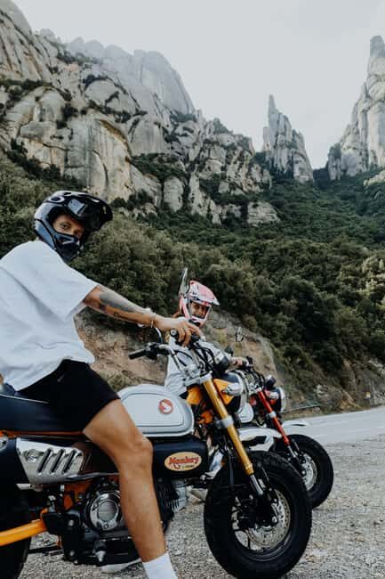 Barcelona: Montserrat Honda Monkey Tour with Pickup - Key Points