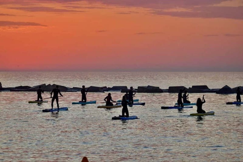 Barcelona: Paddleboarding at Sunrise Includes: teacher, photos, and materials - Key Points