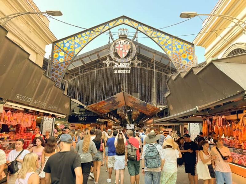 Barcelona Paella Class, Boqueria Tour, Mother-Daughter Chefs - Exploring La Boqueria Market