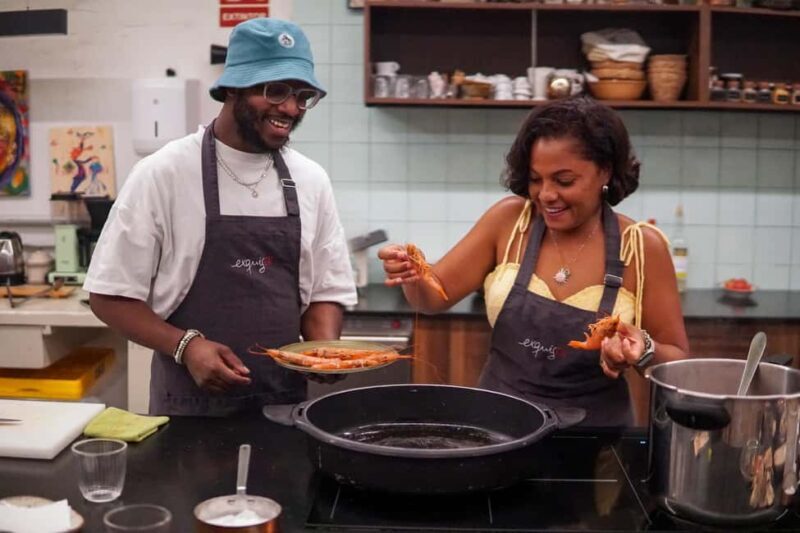 Barcelona: Paella & Tapas Cooking Class with Sangria - Key Points