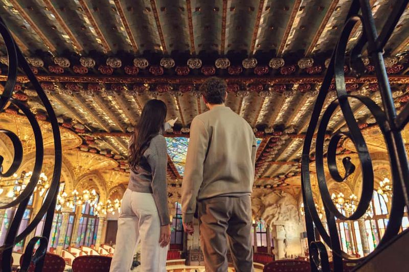 Barcelona: Palau de la Música Entry Ticket - The Grand Staircase: Floral Décor You’ll Want to Re-See