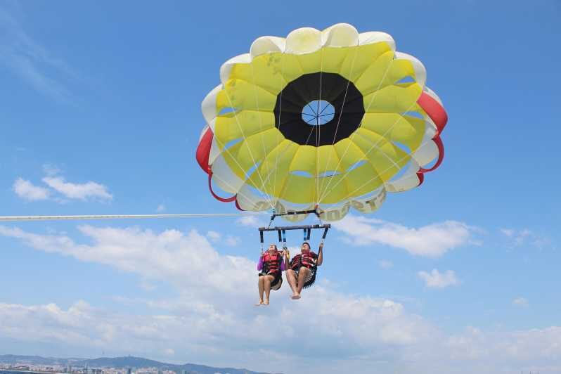 Barcelona: Parasailing with 360º Panoramic Skyline Views - The Starting Point: JetScoot Port Fòrum