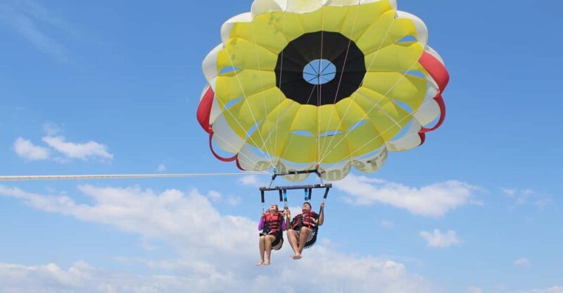 Barcelona: Parasailing with 360º Panoramic Skyline Views - The Experience in Action