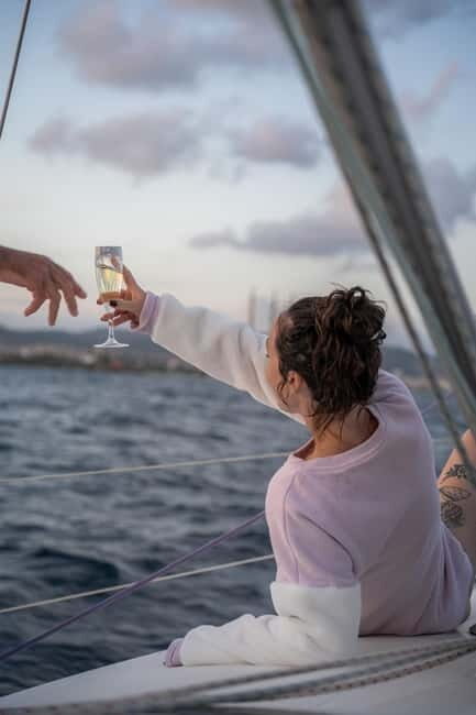 Barcelona: Private Boat Tour for 2, Swim, Snack and Drinks - The boat itself: a special vessel