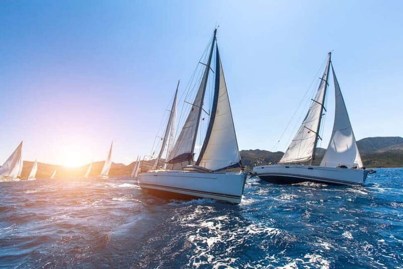 Barcelona: Sailing Tour + Food, Drinks, Swim & Sunset Option - The Swim Stop