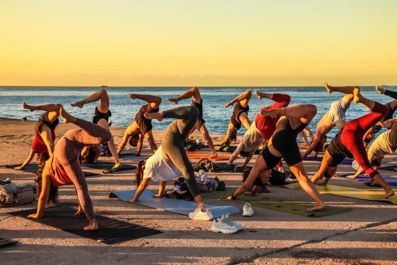 Barcelona: Sunrise Yoga by the Sea & Morning Dip - The Sea Swim and Post-Yoga Gathering