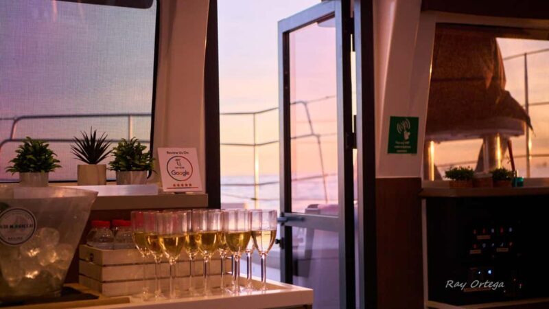 Barcelona: Sunset on a Premium Catamaran with drinks and snacks. - The Sum Up
