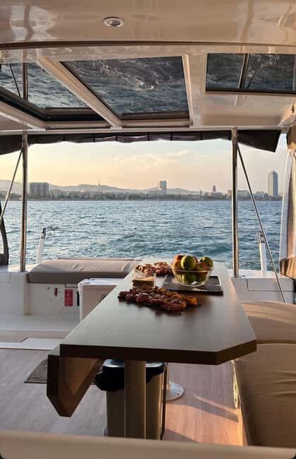 Barcelona: Sunset on a Premium Catamaran with drinks and snacks. - FAQ