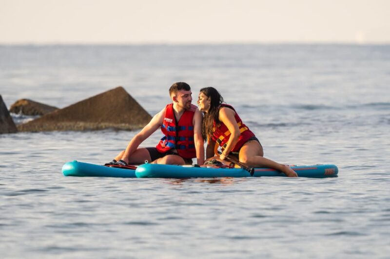 Barcelona: Sunset Paddleboarding Experience with 1 Beer - Is It Suitable for Families or Kids?
