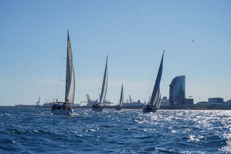 Barcelona:, Sunset Sailing Yacht Sashi - The Itinerary in Detail