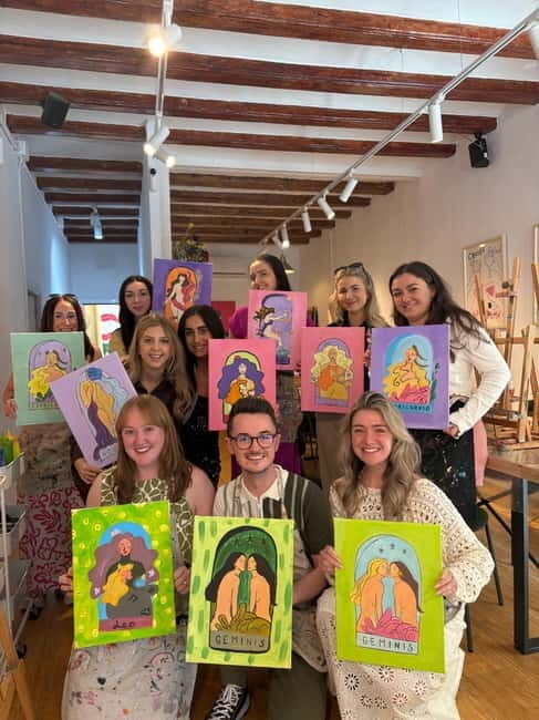 Barcelona: Tarot Reading, Paint &Wine! - FAQ