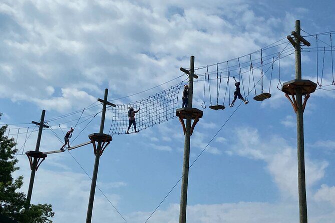 Basecamp Adventures: Aerial Ropes Course - Moundsville, WV - Key Points