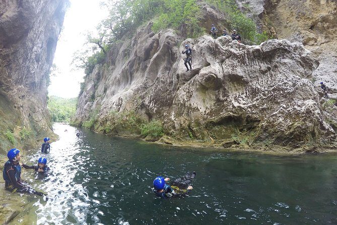 Basic Canyoning on Cetina river from Omis - The Itinerary Breakdown