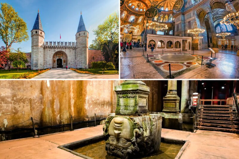 Basilica Cistern &Topkapi Palace &Hagia Sophia Combo Tickets - A Closer Look at the Experience