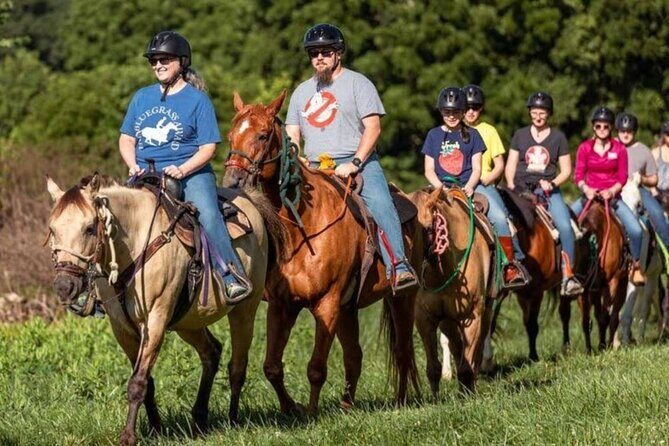 B&C horseback riding in nature and Keeneland racetrack. - What’s Included and What’s Not