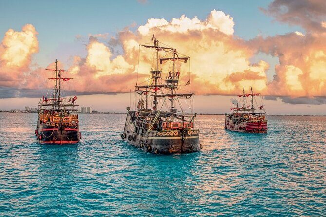 Be amazed with PIRATE SHOW in Cancun, includes Dinner & Open Bar - Key Points