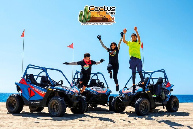 Beach CAN-AM SXS X3 & Horseback Ride in Cabo by Cactus Tours Park - Key Points