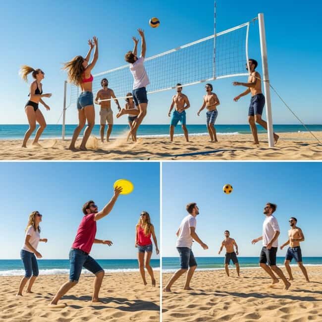 Beach Games in Barcelona  Fun Activities & Tournaments on the Playa - Key Points