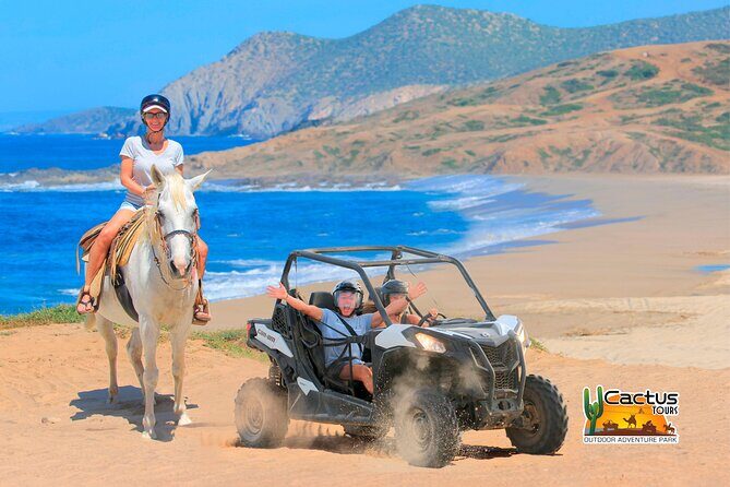 Beach UTV and Horseback Riding in Cabo - Key Points