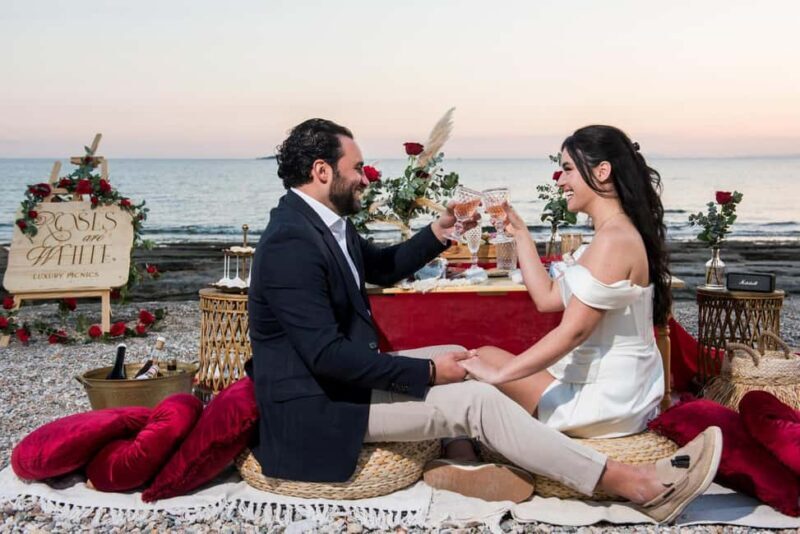 Beach Wedding Proposal with Picnic in the Athenian Riviera - In-Depth Look at the Itinerary