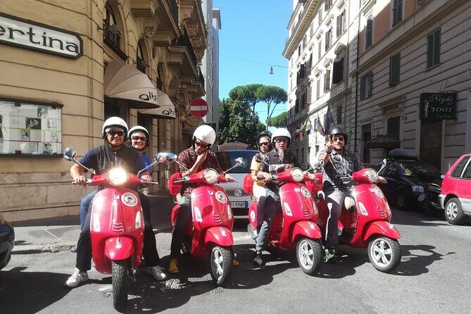 Beautiful Roma Tour on Vespa with Driver - The Sum Up