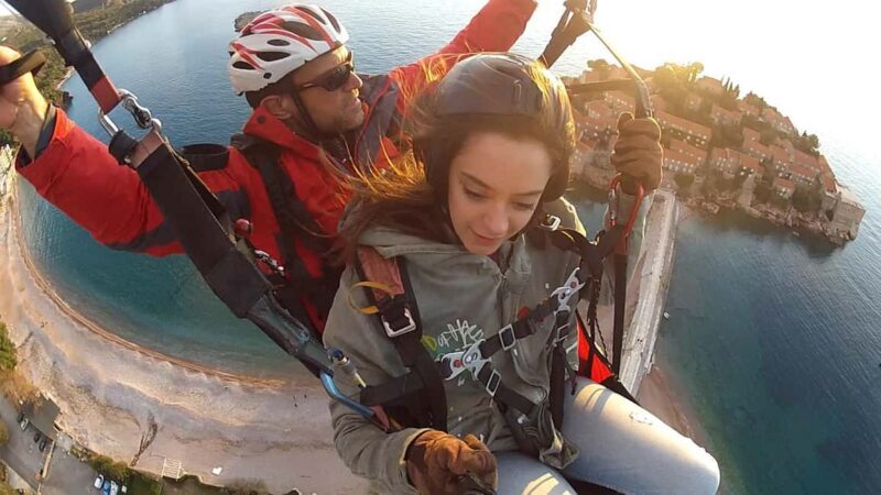 Becici: Panoramic and Adrenaline Tandem Paragliding Flight - What the Tour Offers: A Detailed Look