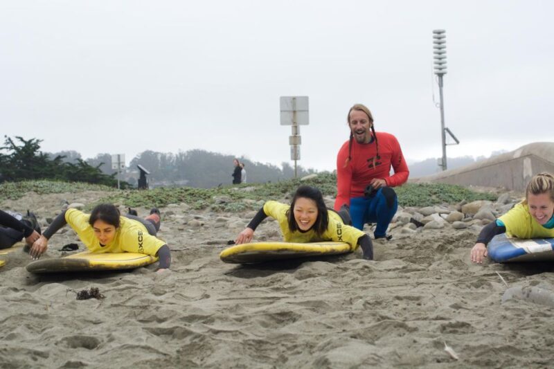 Beginner Surfing Lesson - Pacifica or Santa Cruz - What to Expect from Your Surfing Lesson