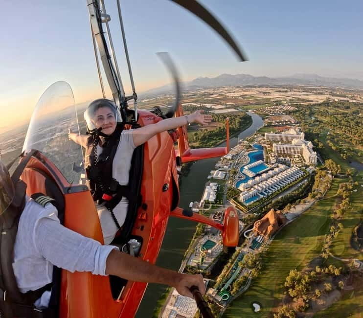 Belek Golf Courses Gyrocopter Tour - The Experience in Practice