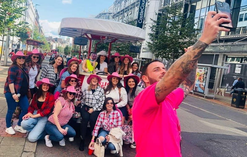 Belfast: 2-Hour Pub Golf Tour on Party Bike - Meeting Point and End Location