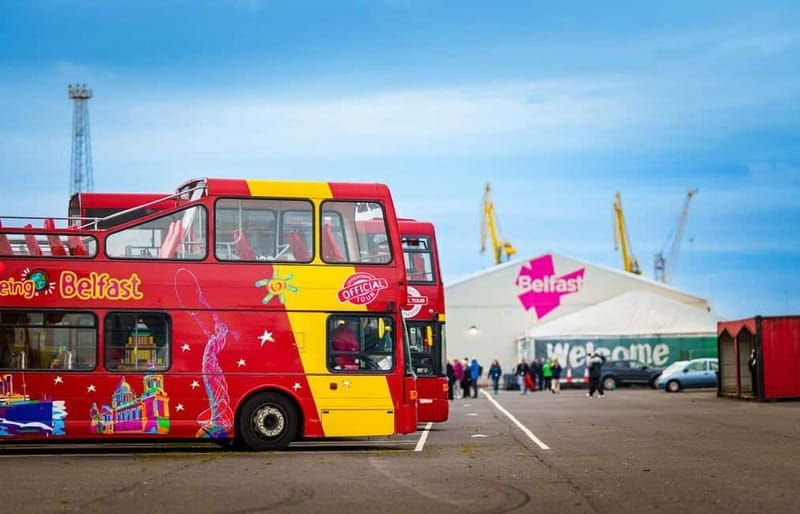 Belfast: City Sightseeing Hop-On Hop-Off Bus Tour - Murals and Political Landscape: International Wall Murals, Peace Wall, and Spectrum