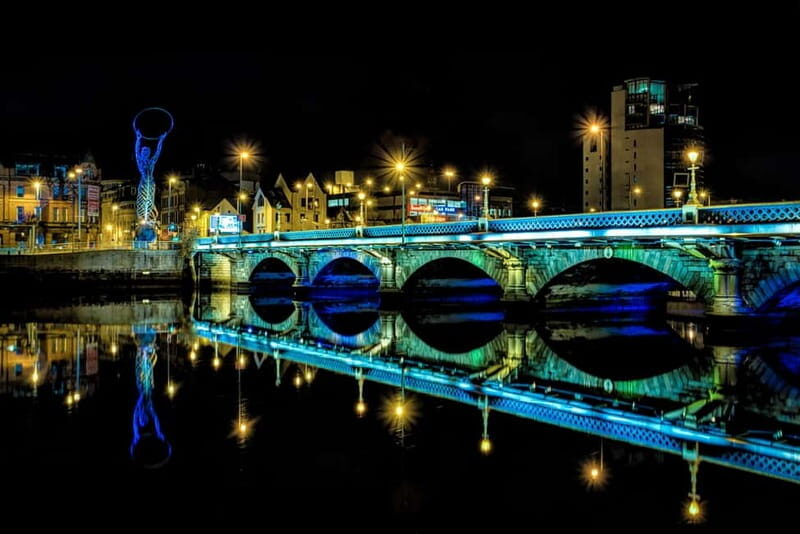 Belfast: Guided Nighttime Hydrobike Tour on the River Lagan - The Route & Itinerary