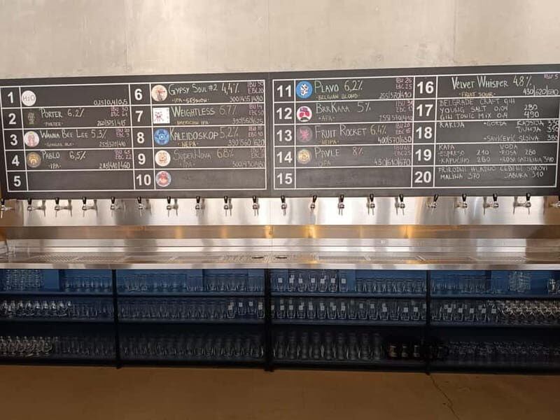 Belgrade Beer tour with beer tasting and local craft brewery - An In-Depth Look at the Belgrade Beer Tour