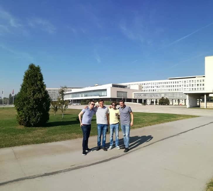 Belgrade: Space architecture tour - brutalist architecture - Cost and Value