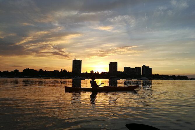Belgrade sunset kayak tour - Key Points